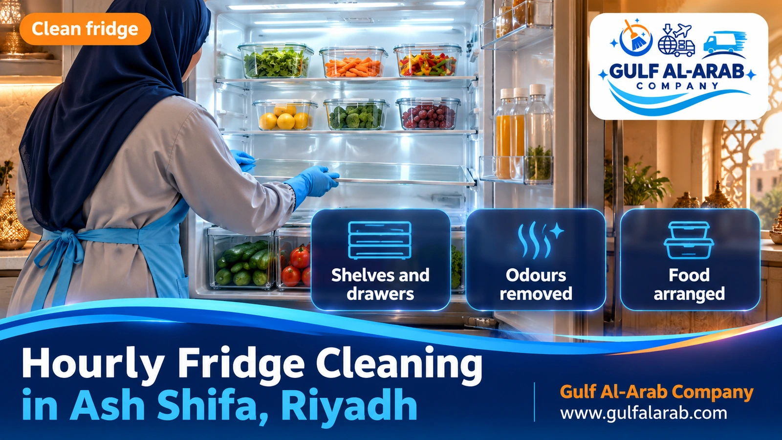 Hourly Fridge Cleaning in Ash Shifa, Riyadh