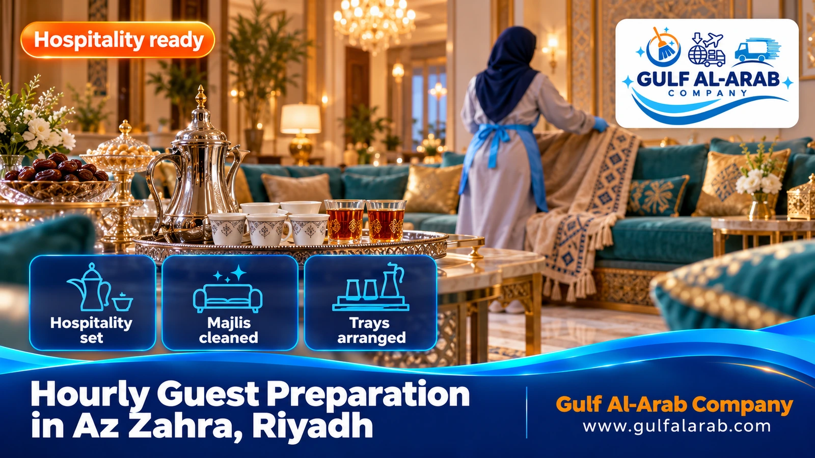Hourly Guest Preparation in Az Zahra, Riyadh