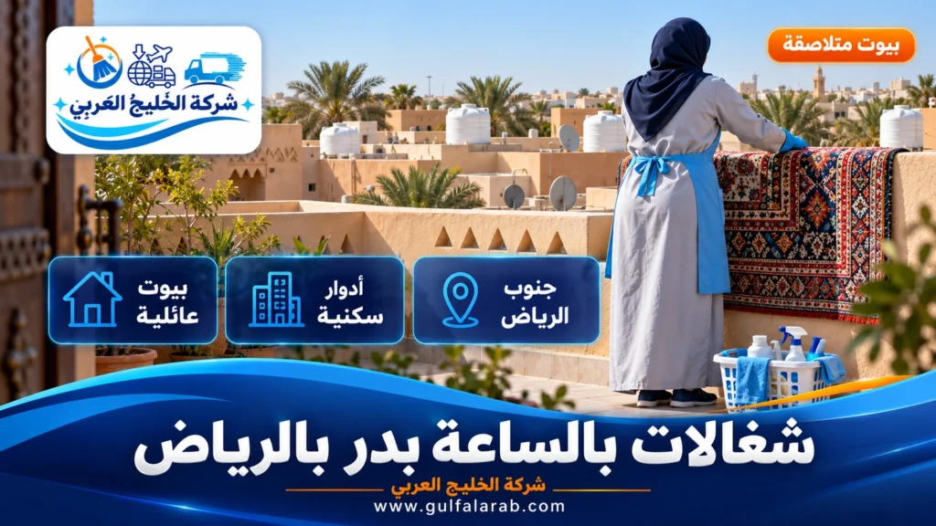 شغالات بالساعة بدر بالرياض