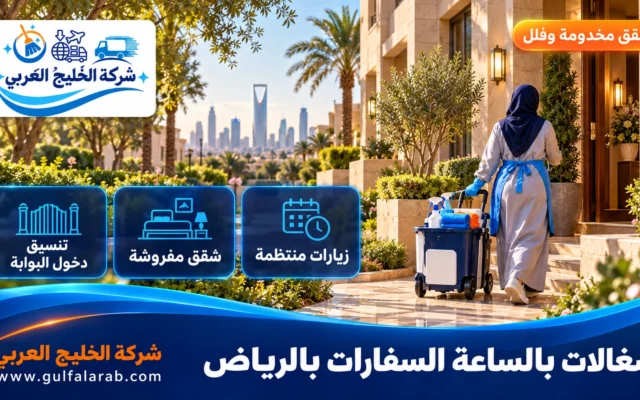 شغالات بالساعة حي السفارات الرياض