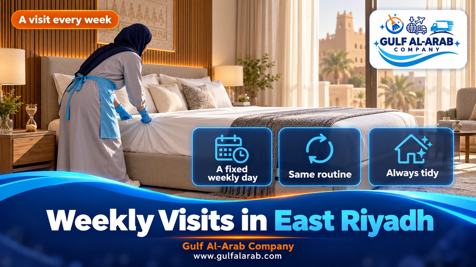 Weekly Visits in East Riyadh