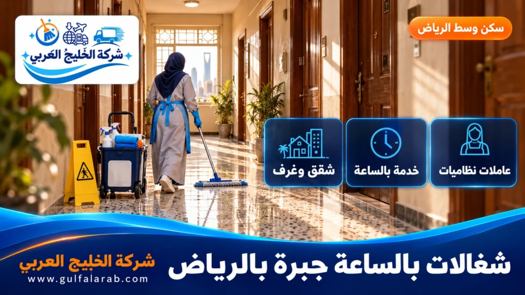 شغالات بالساعة جبرة بالرياض