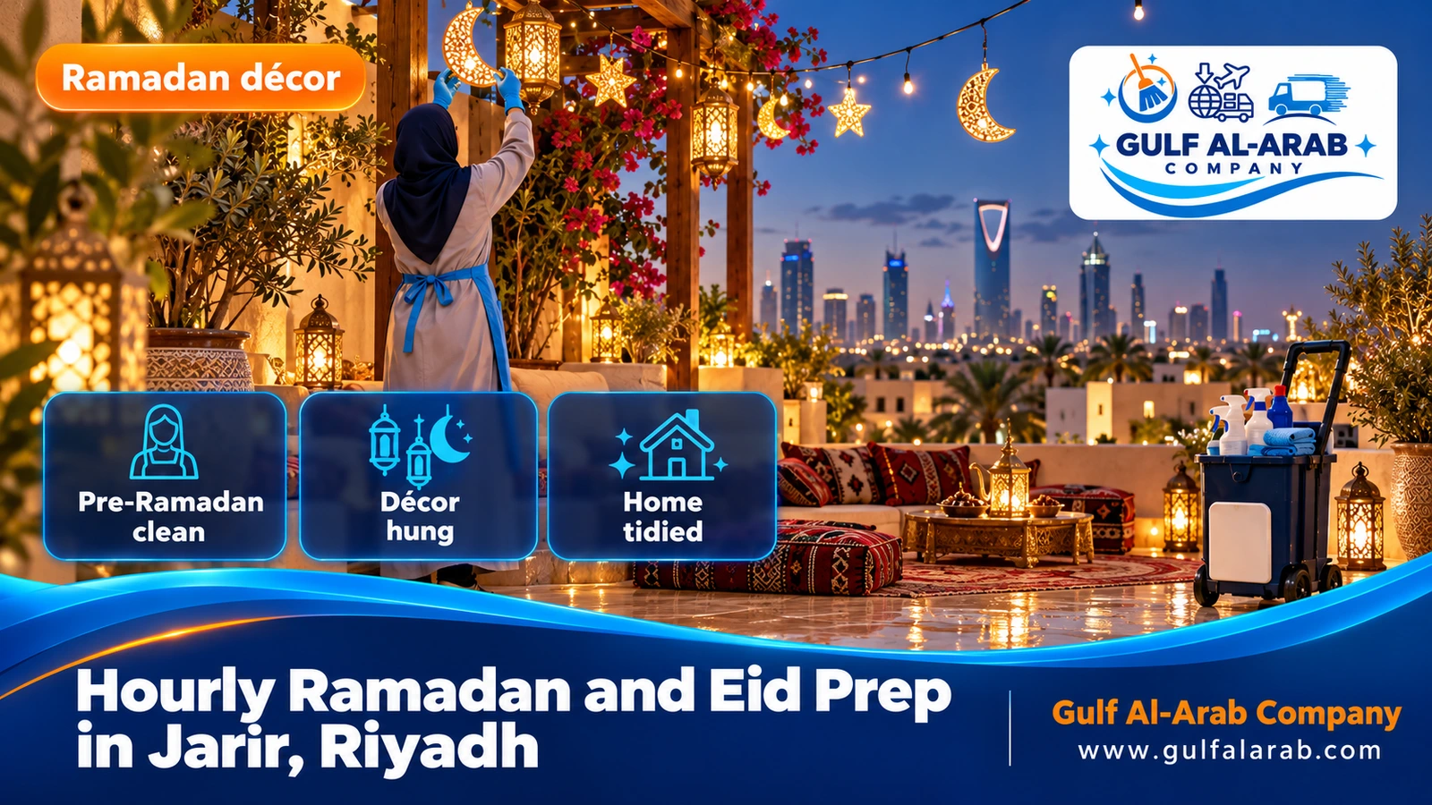 Hourly Ramadan and Eid Prep in Jarir, Riyadh