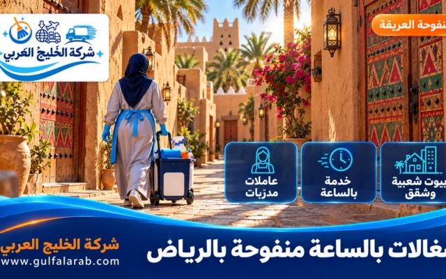 شغالات بالساعة حي منفوحة الرياض