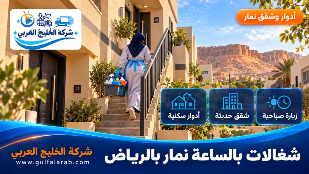 شغالات بالساعة نمار بالرياض