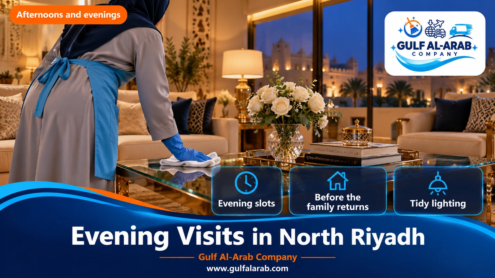 Evening Visits in North Riyadh