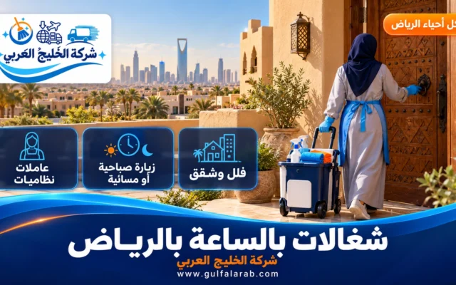شركة شغالات بالساعة بالرياض