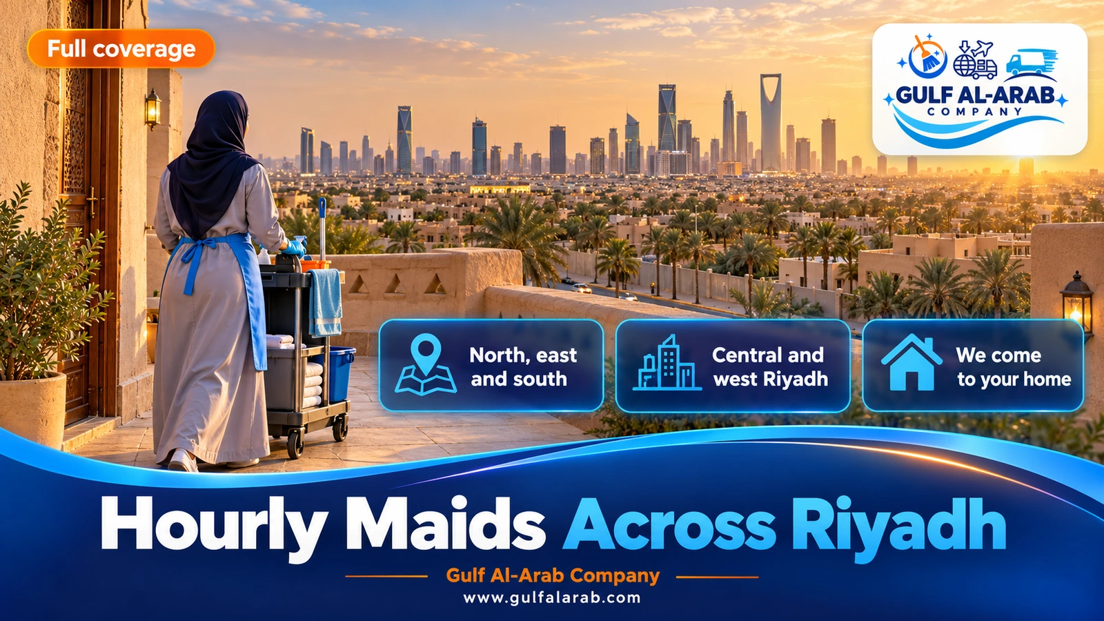Hourly Maids Across Riyadh