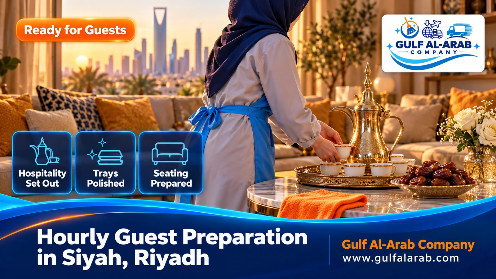 Hourly Guest Preparation in Siyah, Riyadh
