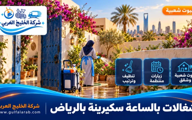 شغالات بالساعة حي سكيرينة الرياض