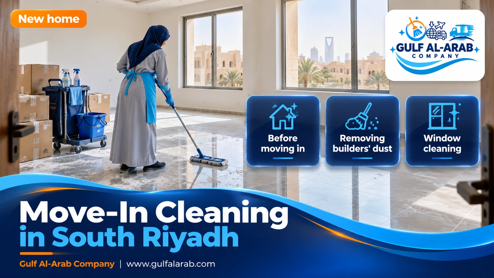 Move-In Cleaning in South Riyadh