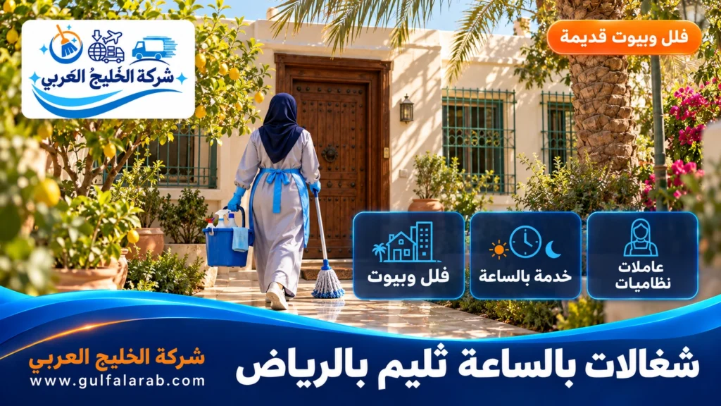 شغالات بالساعة ثليم بالرياض