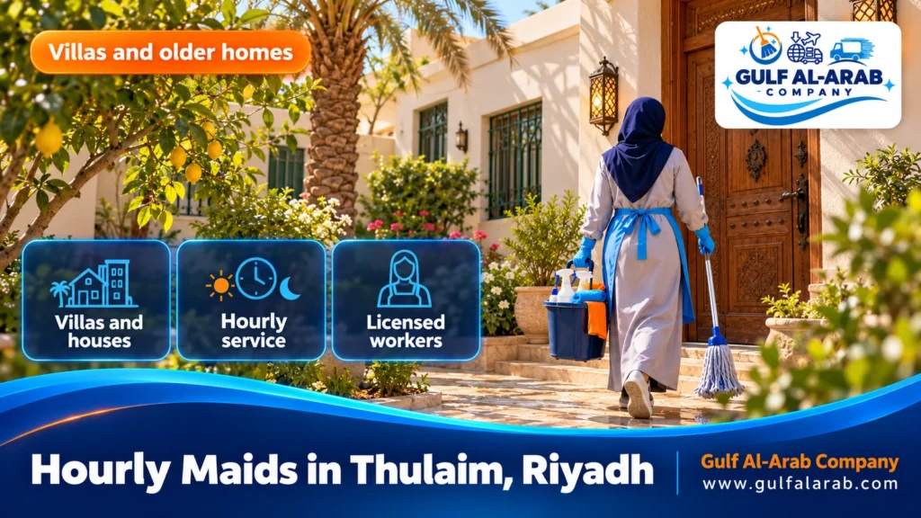 Hourly Maids in Thulaim, Riyadh