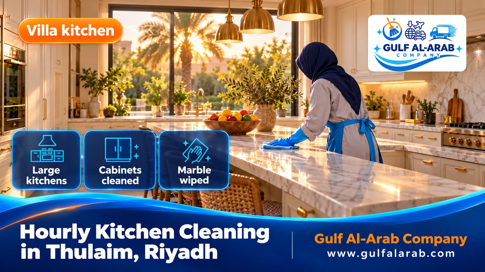 Hourly Kitchen Cleaning in Thulaim, Riyadh