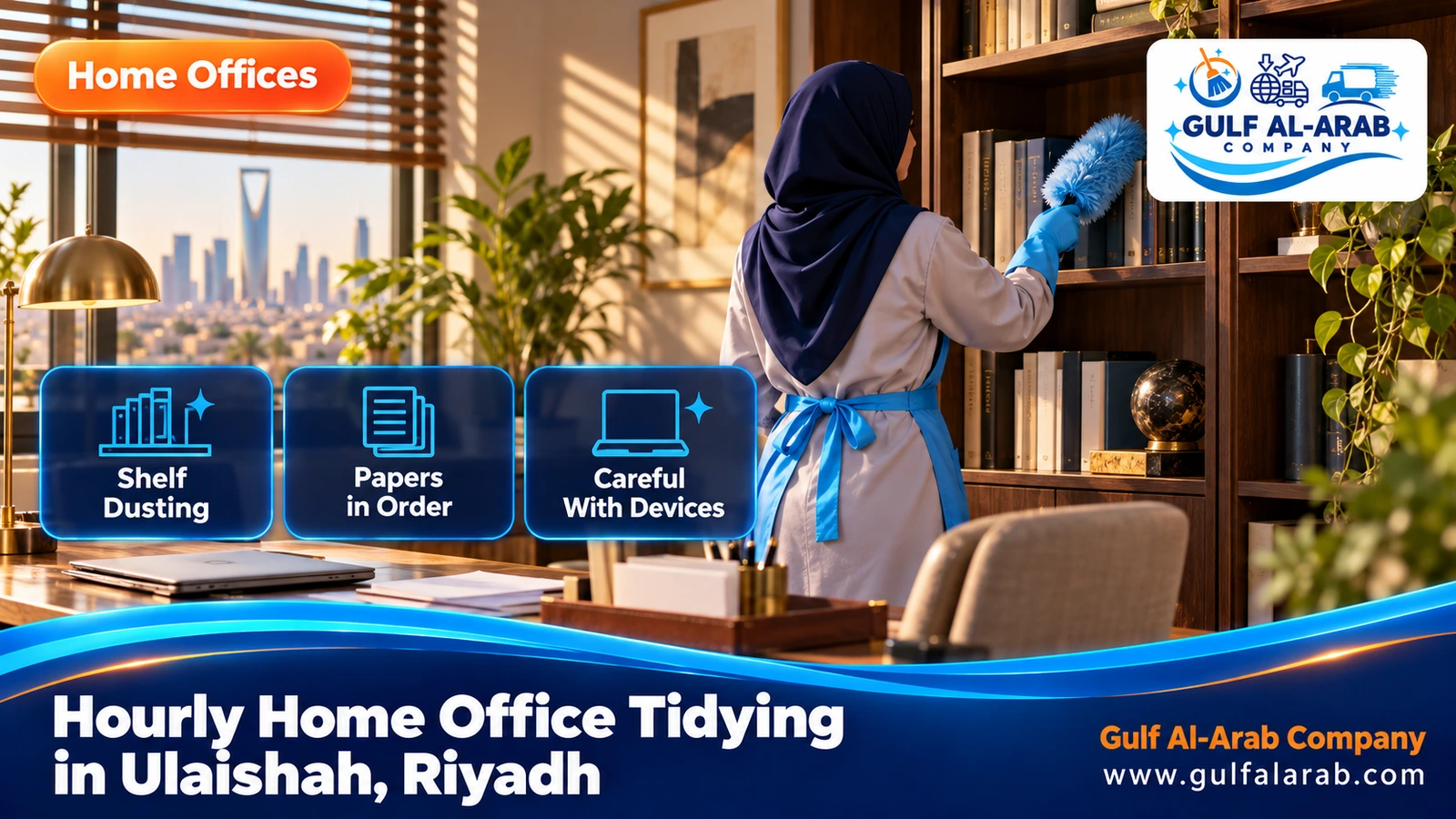Hourly Home Office Tidying in Ulaishah, Riyadh