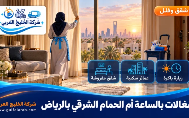 شغالات بالساعة حي أم الحمام الشرقي الرياض