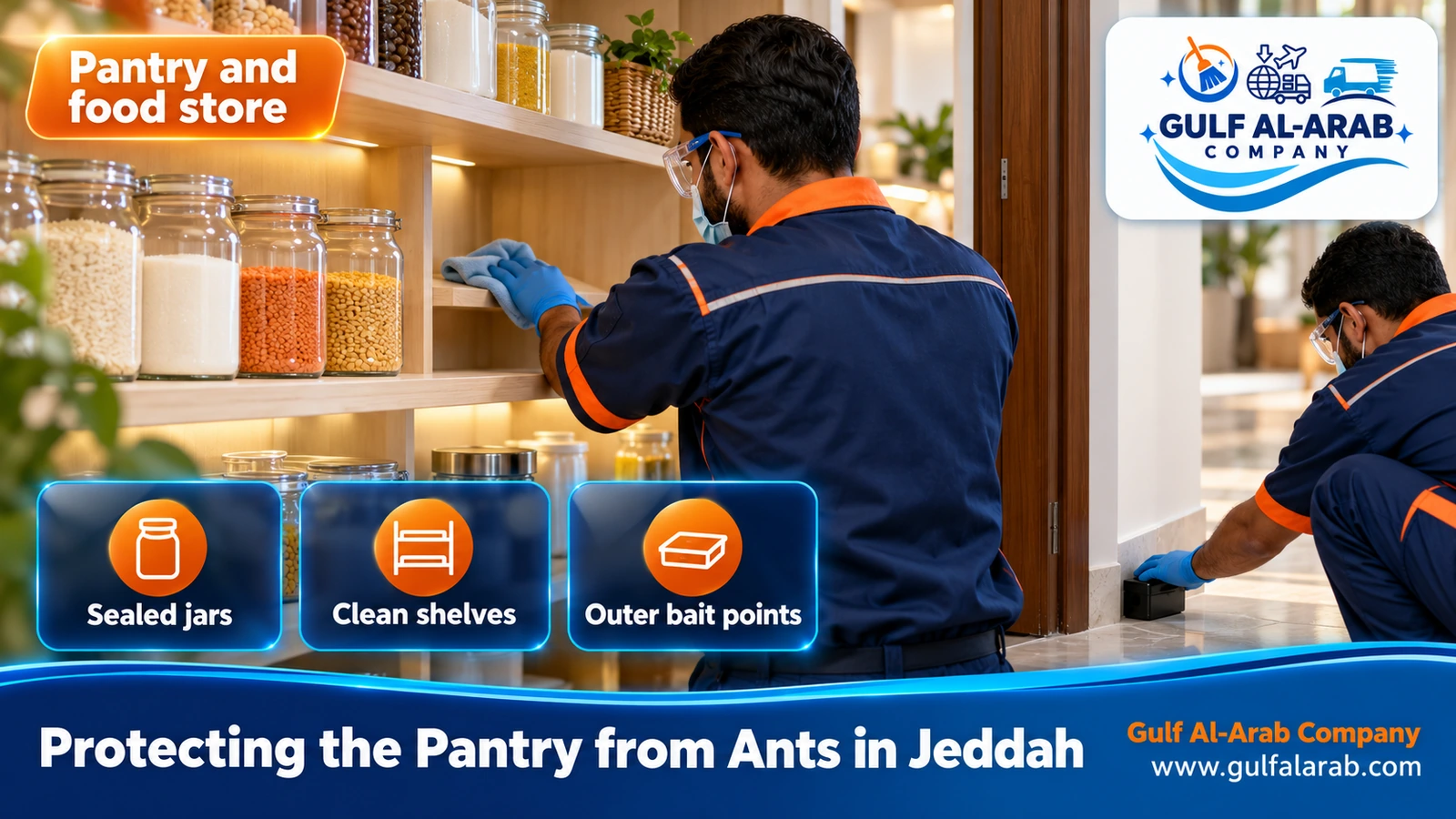 Protecting the Pantry from Ants in Jeddah