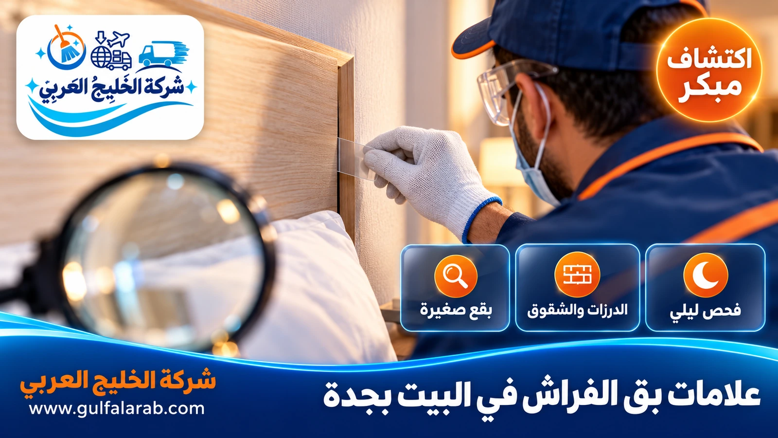 علامات بق الفراش في البيت بجدة
