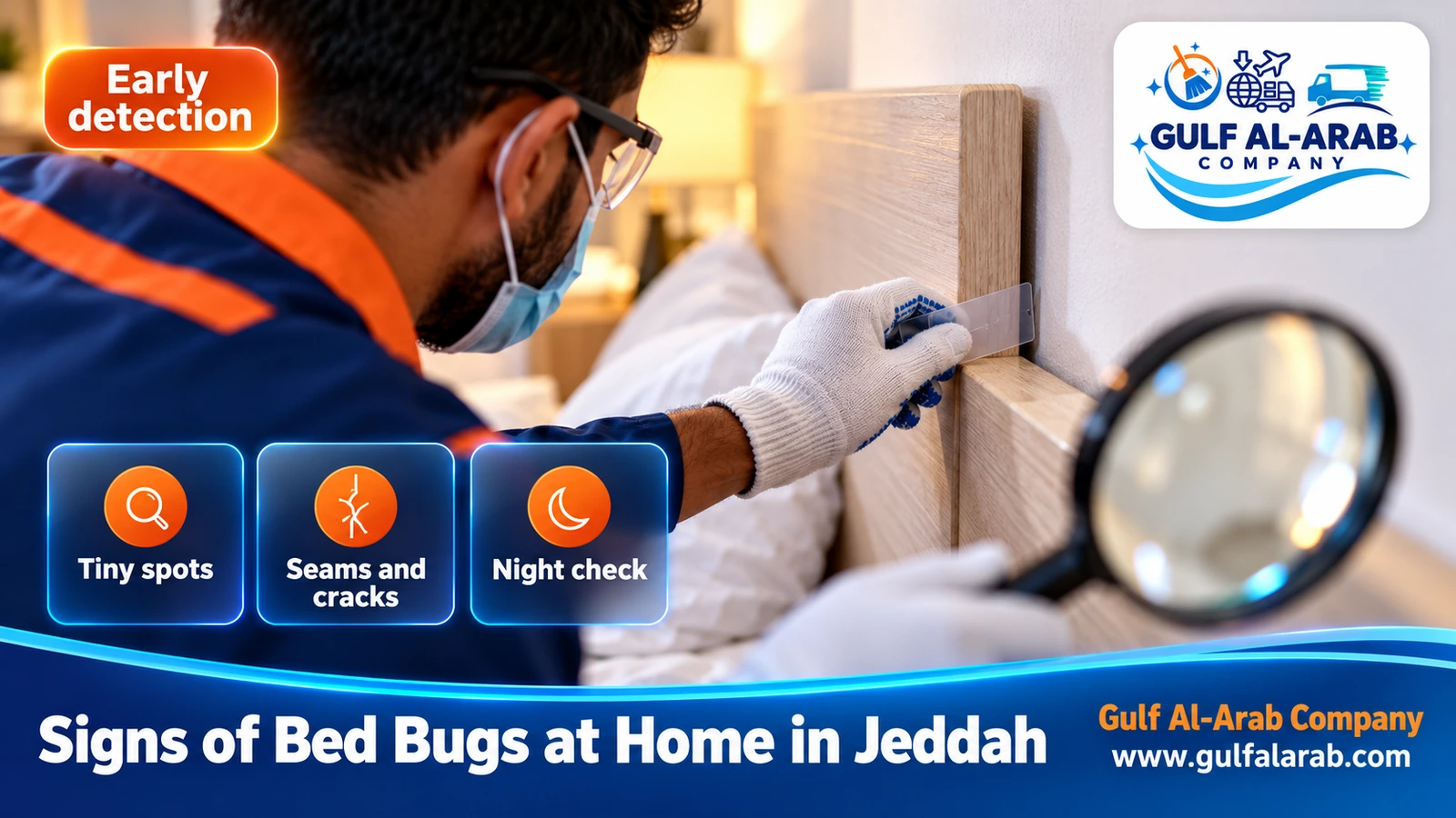 Signs of Bed Bugs at Home in Jeddah