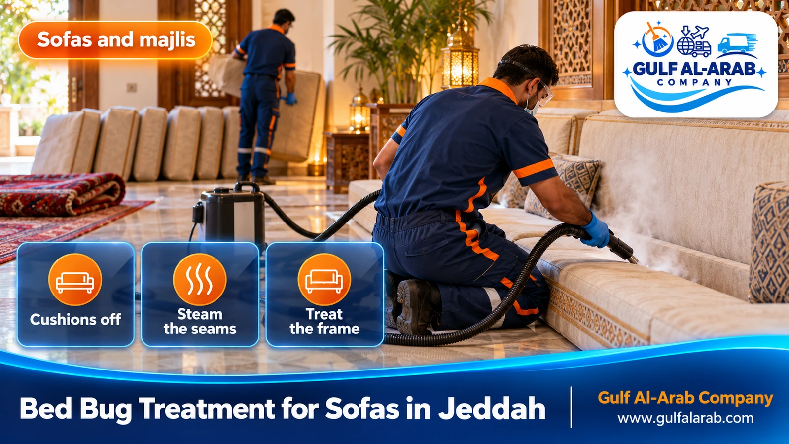 Bed Bug Treatment for Sofas in Jeddah