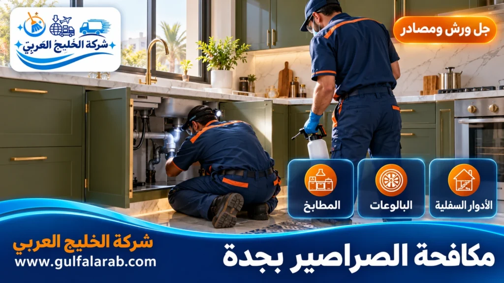 مكافحة الصراصير بجدة