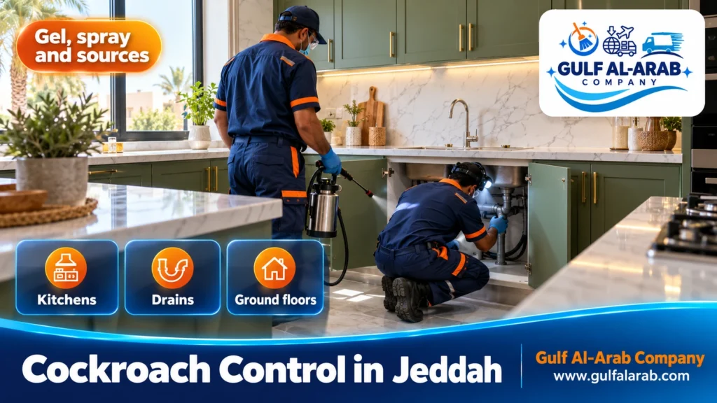 Cockroach Control in Jeddah