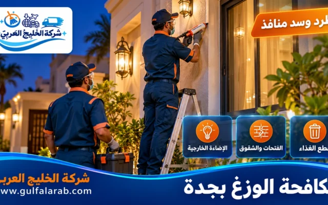 مكافحة الوزغ بجدة