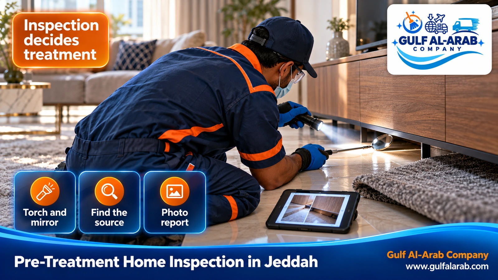 Pre-Treatment Home Inspection in Jeddah