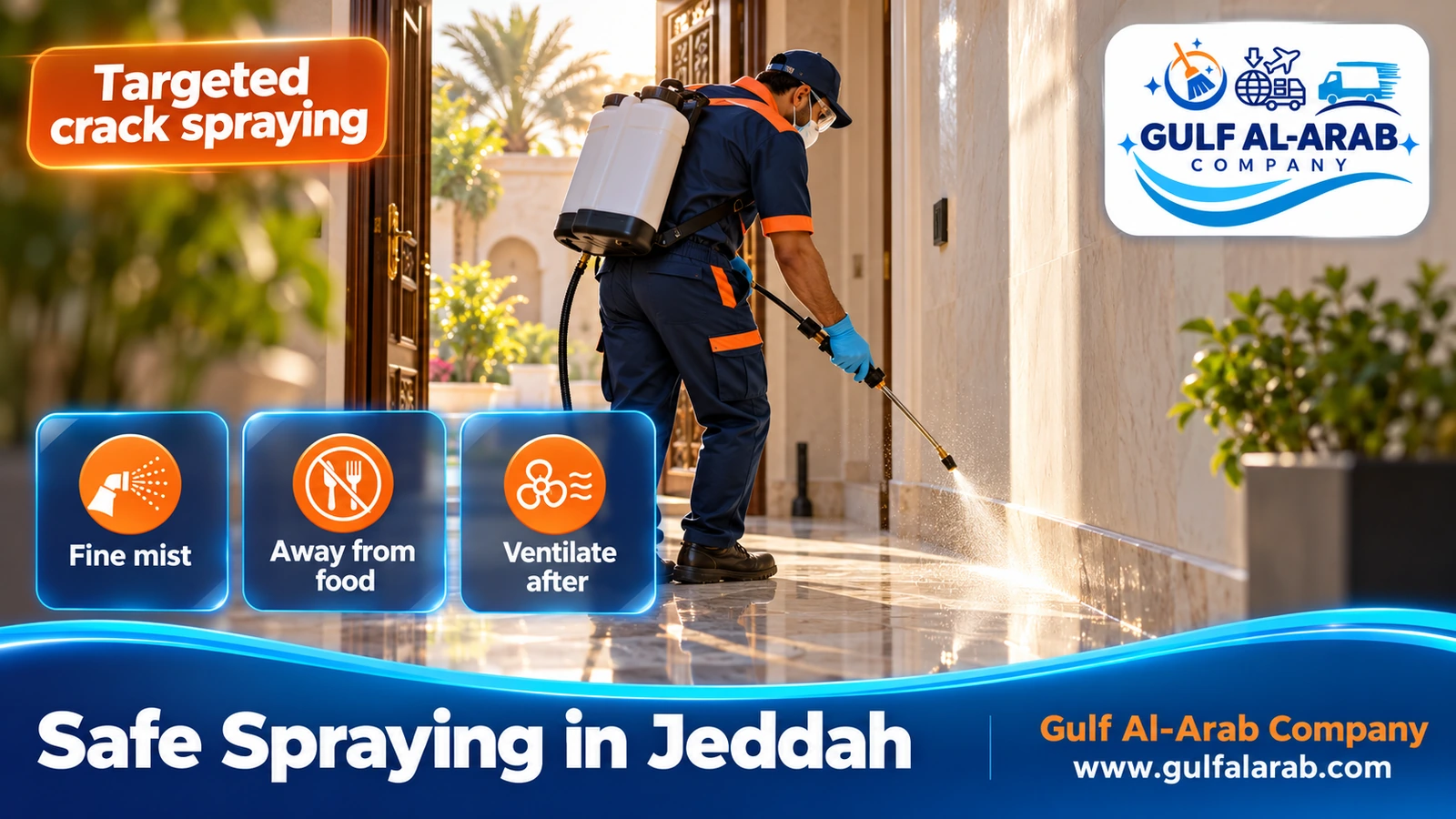 Safe Spraying in Jeddah