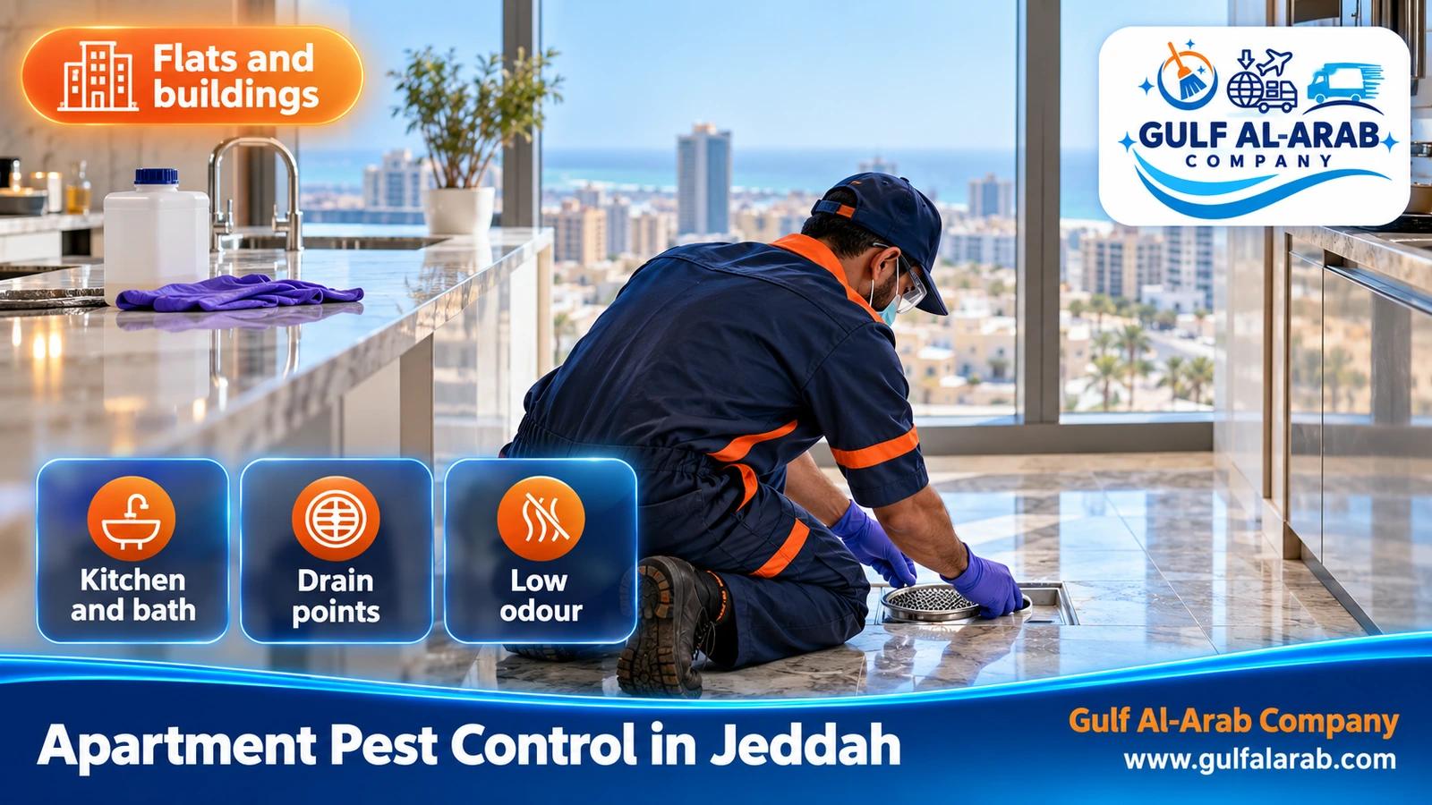 Apartment Pest Control in Jeddah