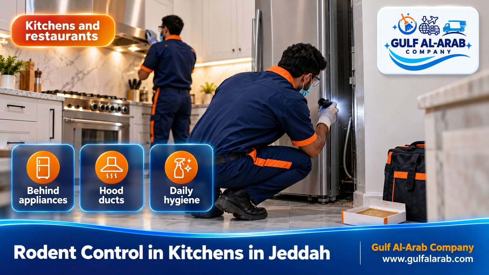 Rodent Control in Kitchens in Jeddah