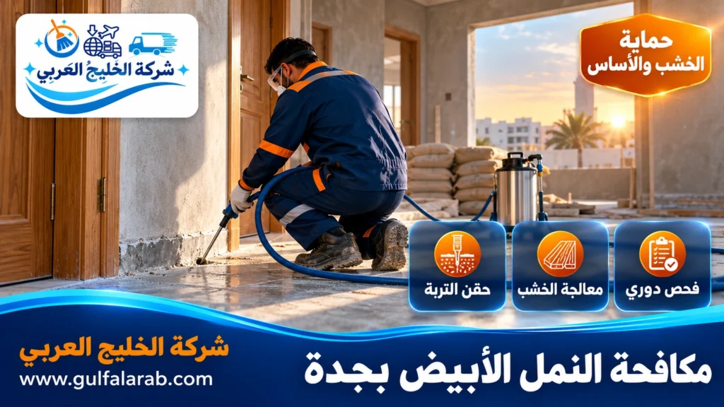 مكافحة النمل الأبيض بجدة