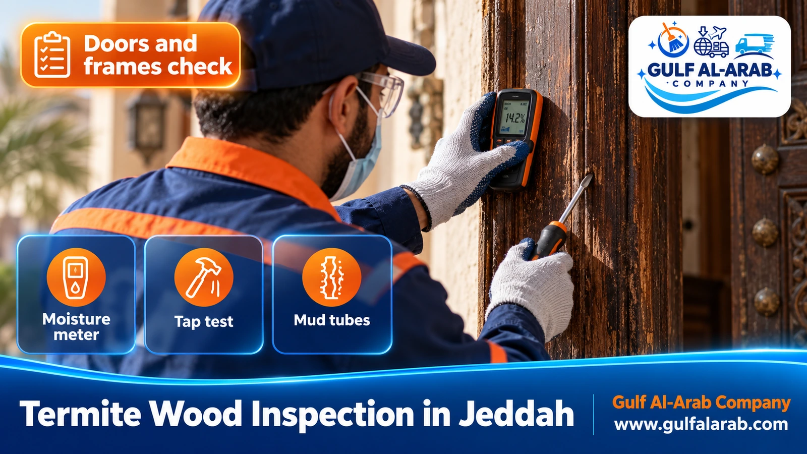Termite Wood Inspection in Jeddah
