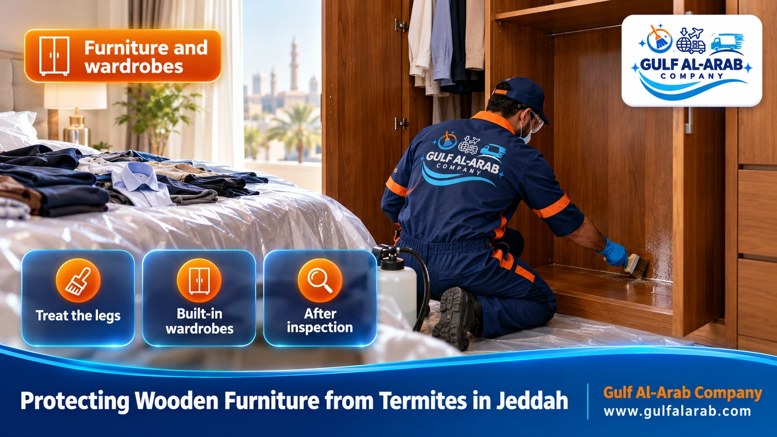 Protecting Wooden Furniture from Termites in Jeddah