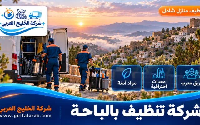 شركة تنظيف بالباحة