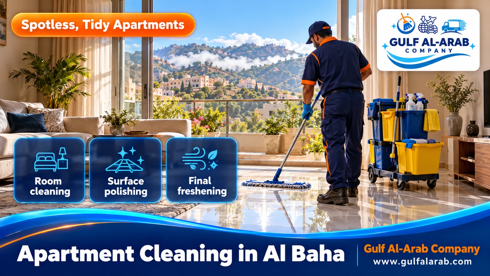 Apartment Cleaning in Al Baha