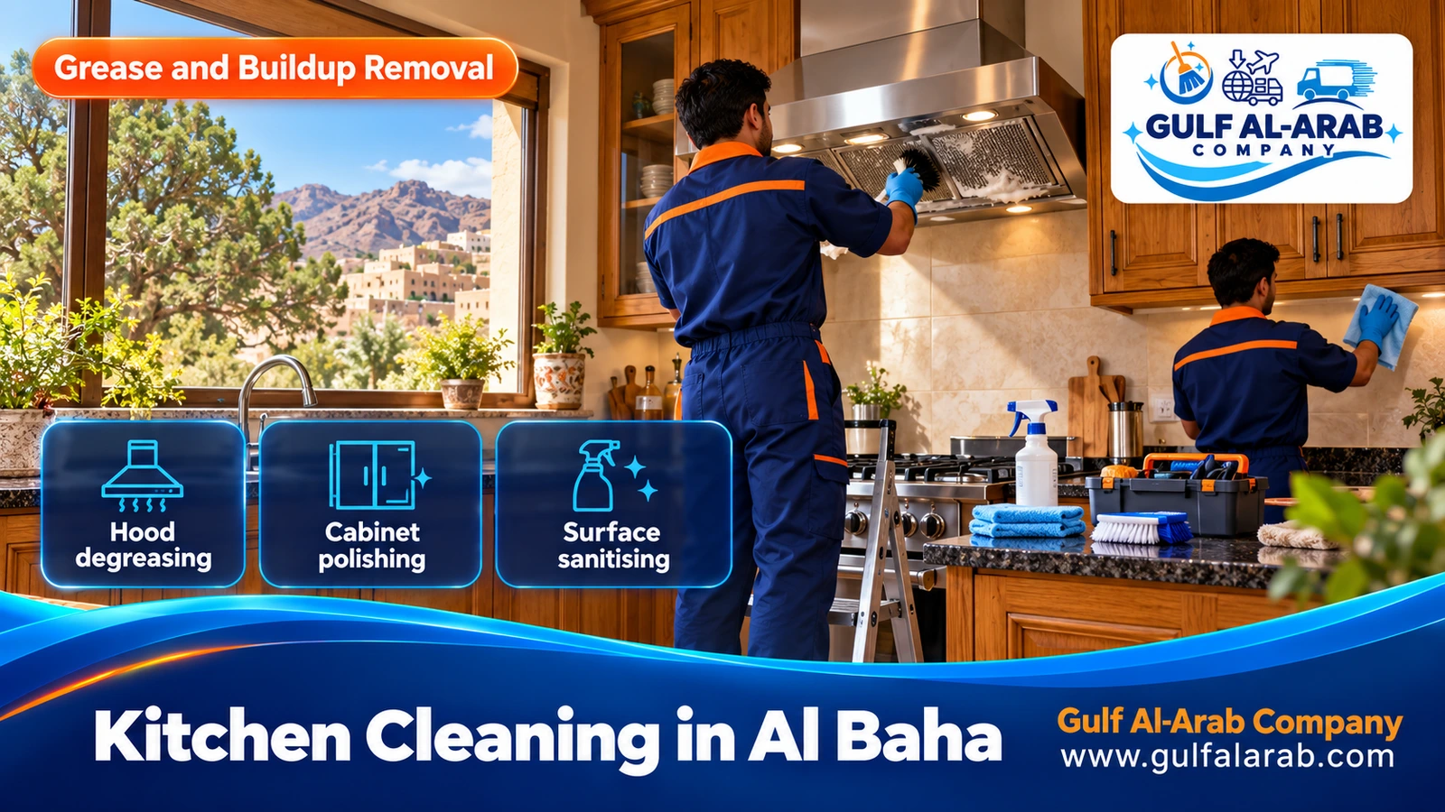 Kitchen Cleaning in Al Baha