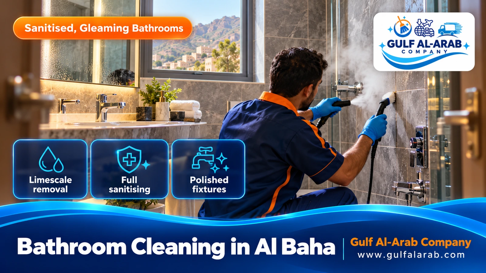 Bathroom Cleaning in Al Baha