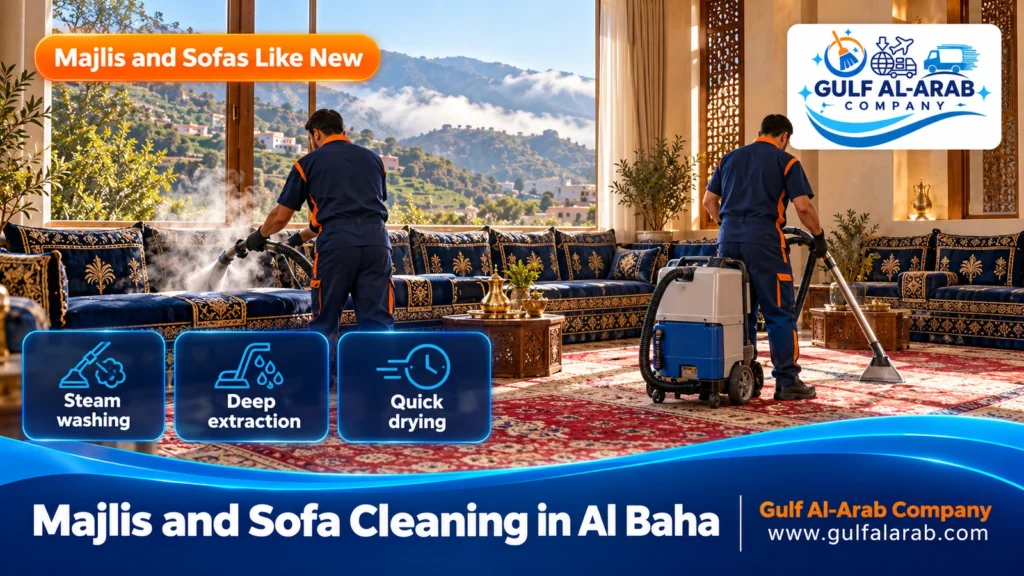 Majlis and Sofa Cleaning in Al Baha