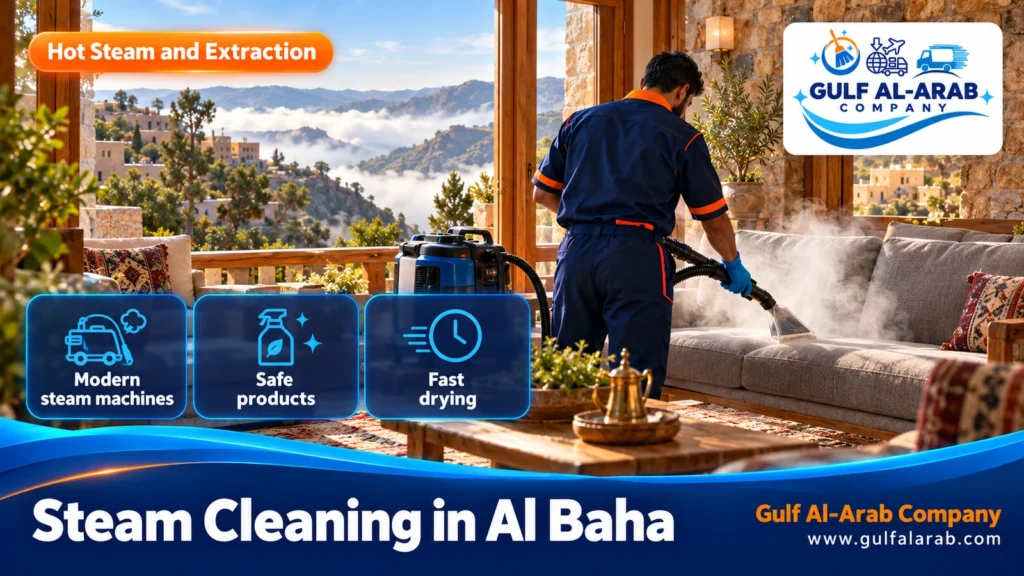 Steam Cleaning in Al Baha
