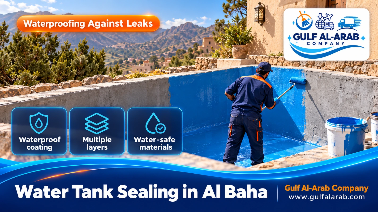 Water Tank Sealing in Al Baha