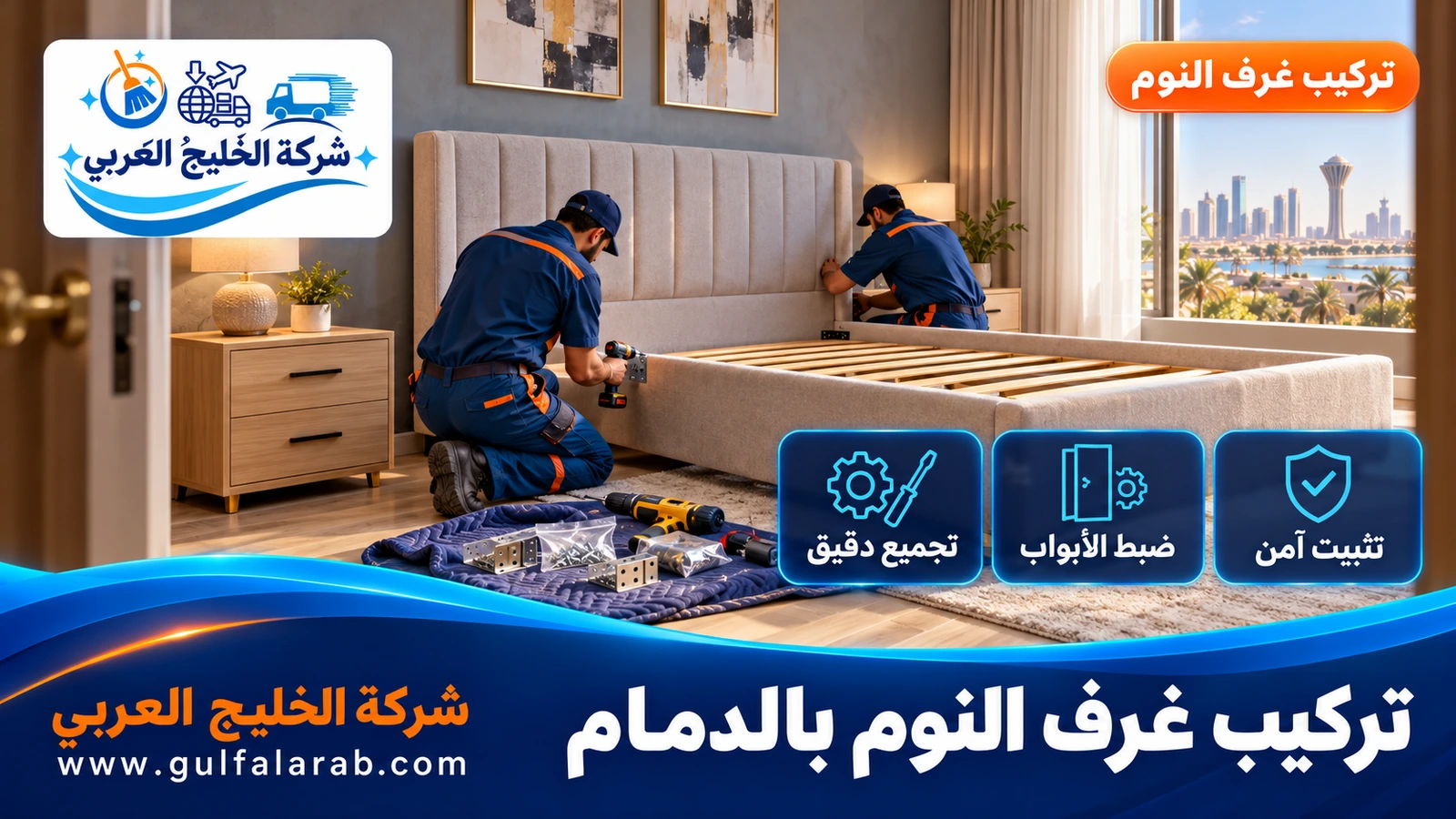 تركيب غرف النوم بالدمام