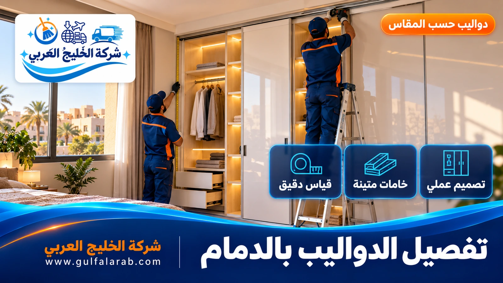 تفصيل الدواليب بالدمام