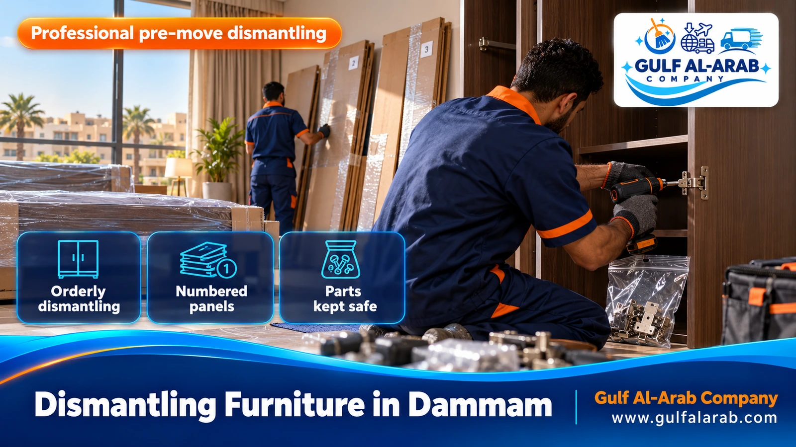 Dismantling Furniture in Dammam