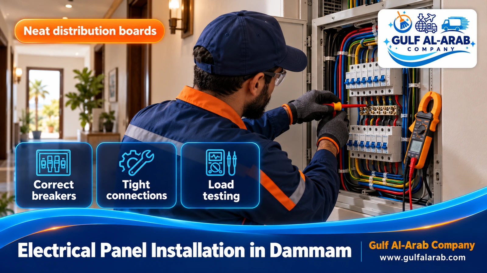Electrical Panel Installation in Dammam