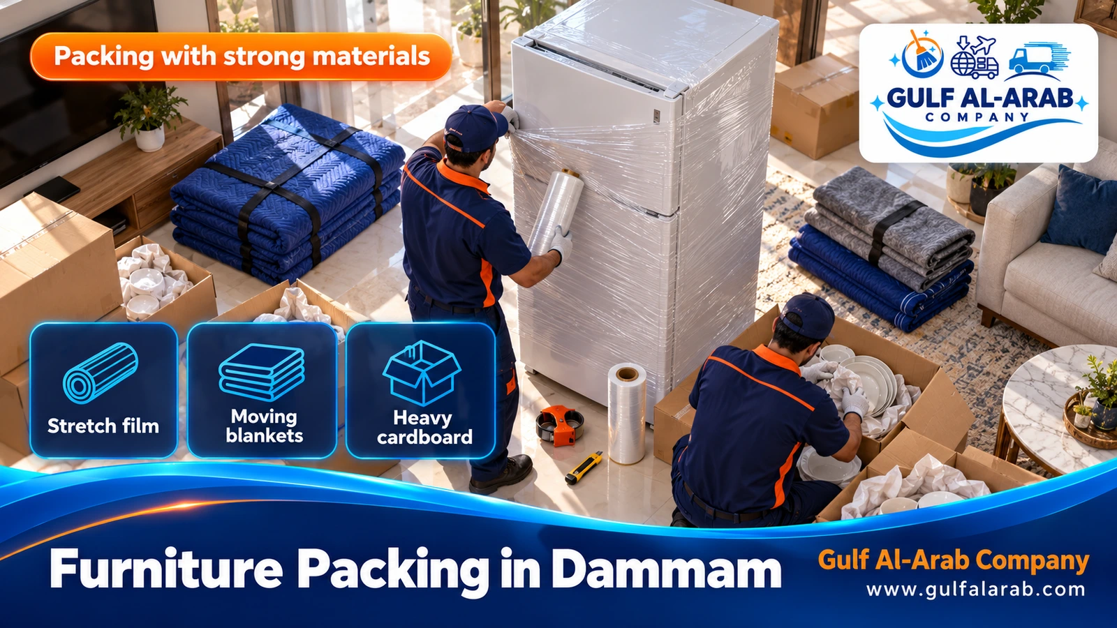 Furniture Packing in Dammam