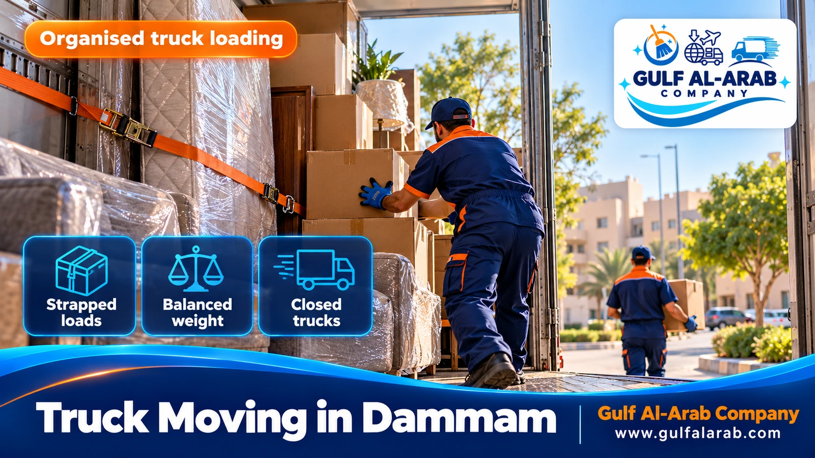 Truck Moving in Dammam