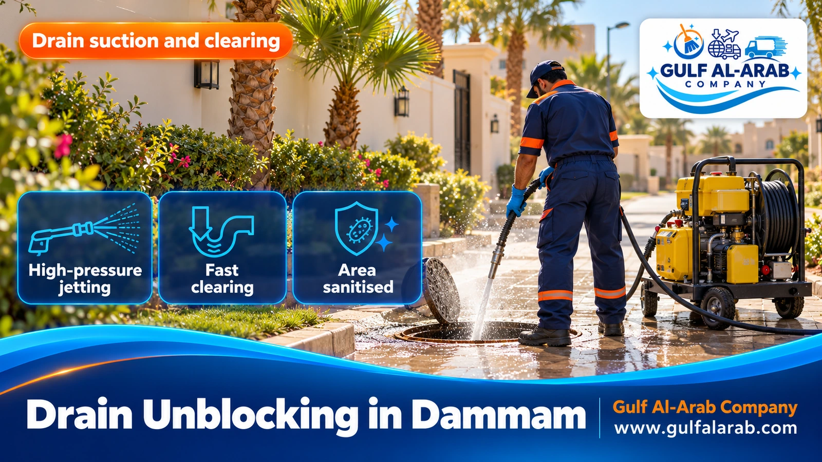 Drain Unblocking in Dammam
