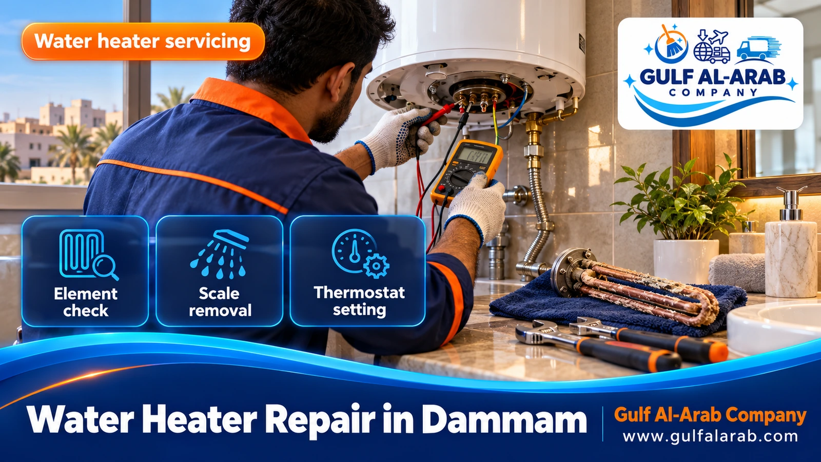Water Heater Repair in Dammam