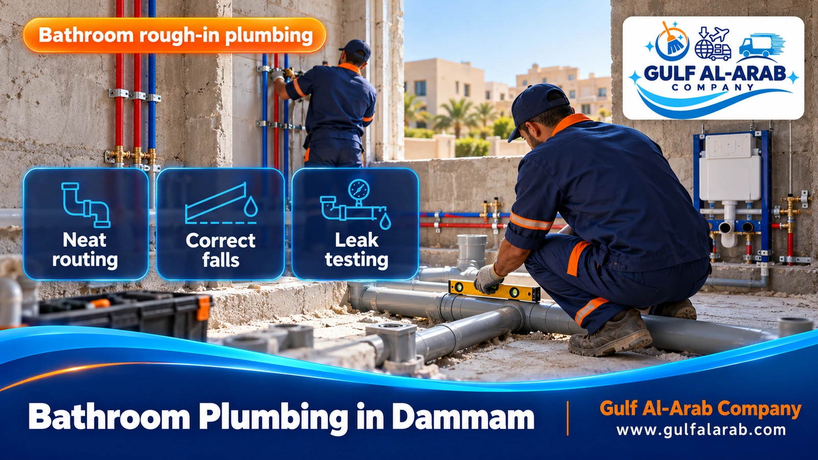 Bathroom Plumbing in Dammam